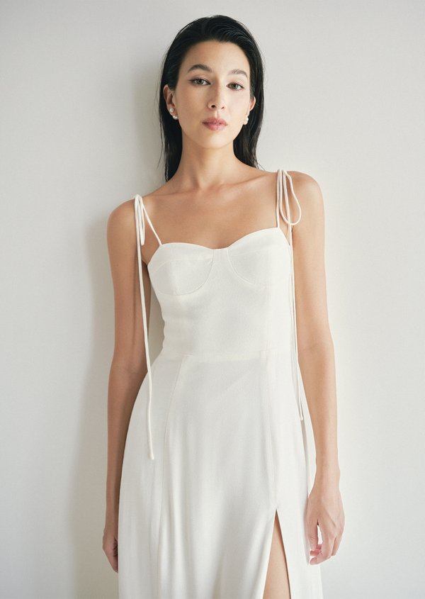 Olivia Midi Dress - White Olivia Midi Dress - White