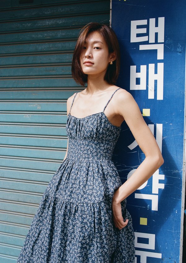 Eleanor Maxi Dress - Bellflower Bleu