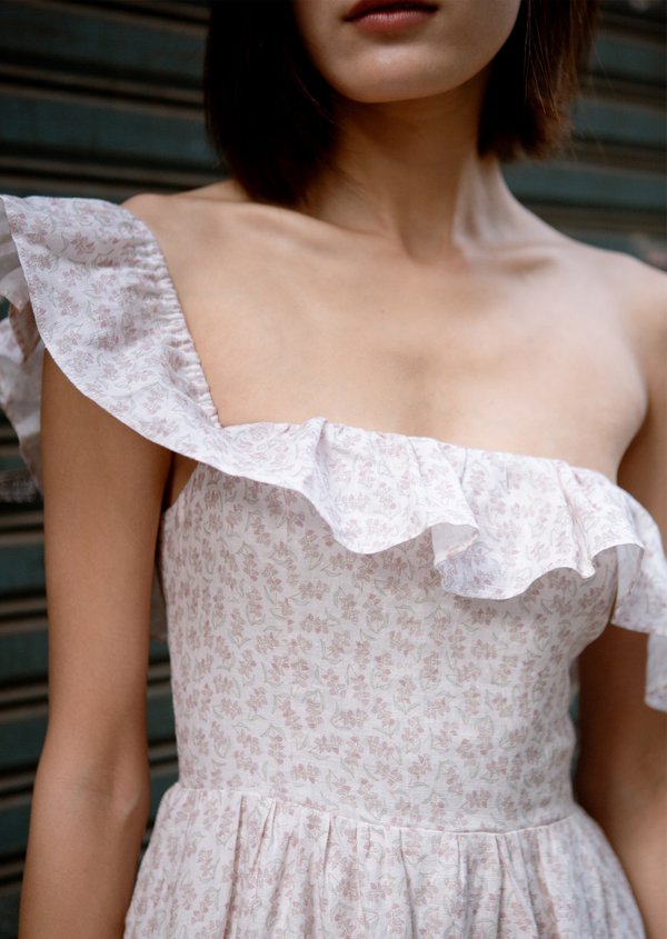 Dayna Maxi Dress - Bellflower Blush