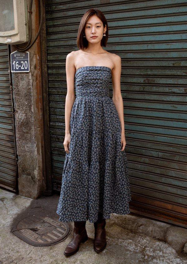 Kim Maxi Dress - Bellflower Bleu