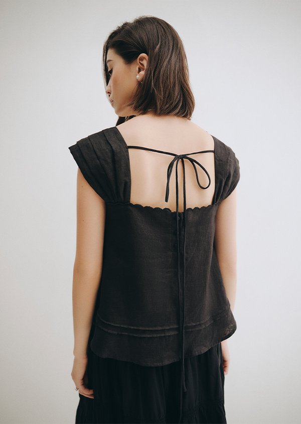 Vel Top - Black Vel Top - Black