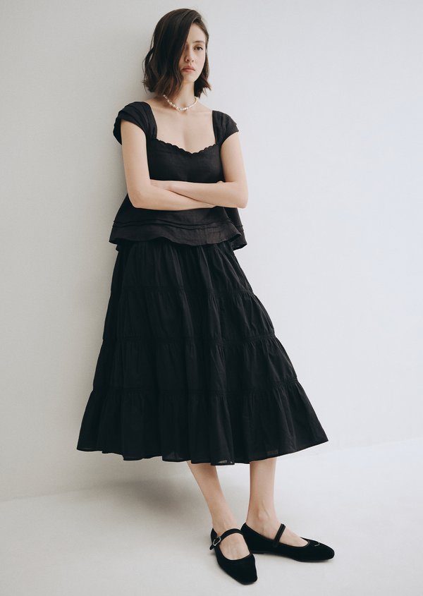 Yasmin Maxi Skirt - Black Yasmin Maxi Skirt - Black