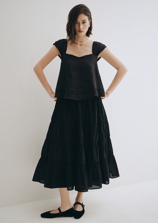 Yasmin Maxi Skirt - Black Yasmin Maxi Skirt - Black