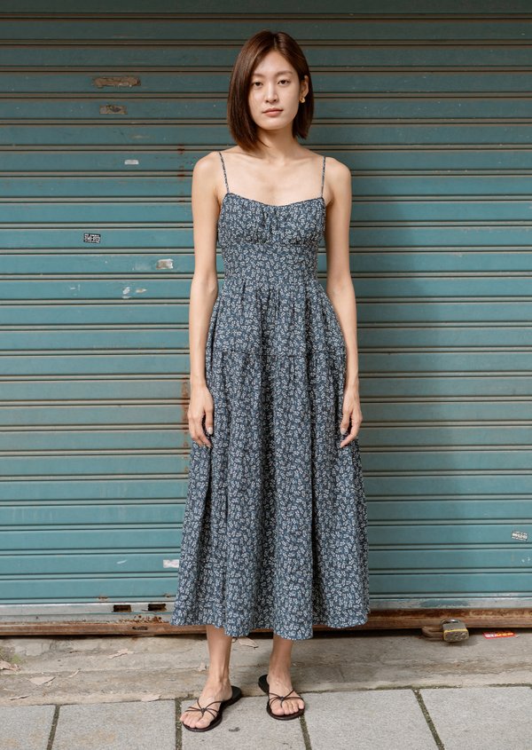 Eleanor Maxi Dress - Bellflower Bleu