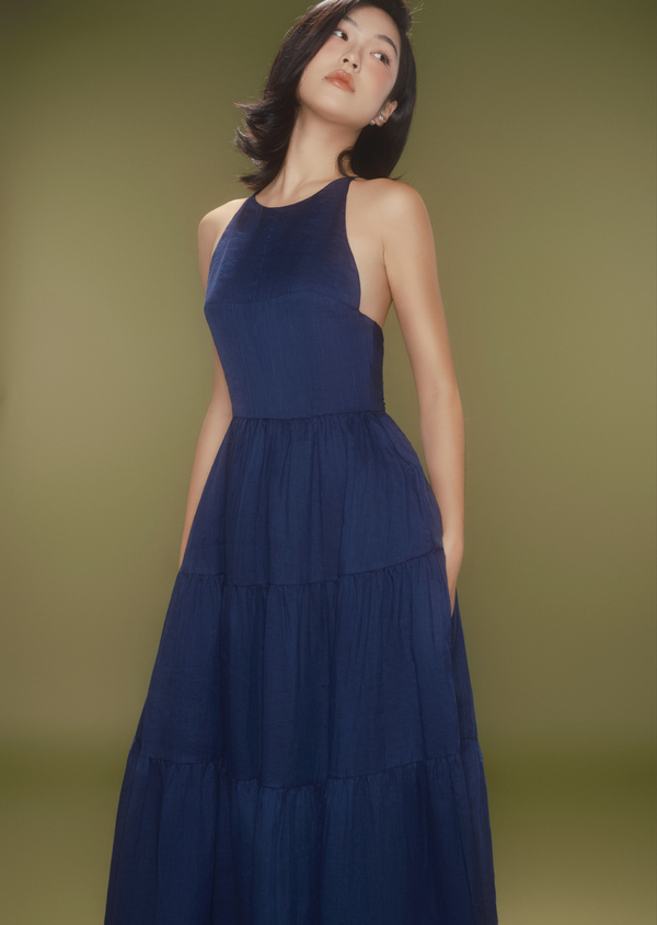 Lois Midi Dress - Lapis Lois Midi Dress - Lapis