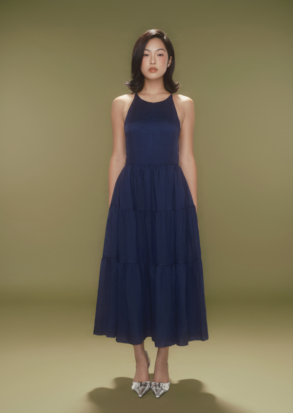 Lois Midi Dress - Lapis Lois Midi Dress - Lapis
