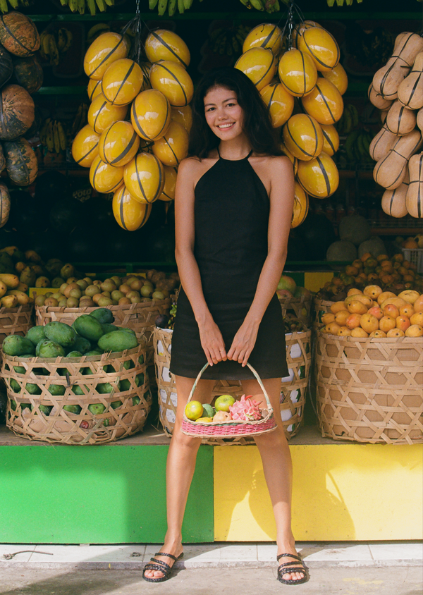 Willow Mini Dress - Black