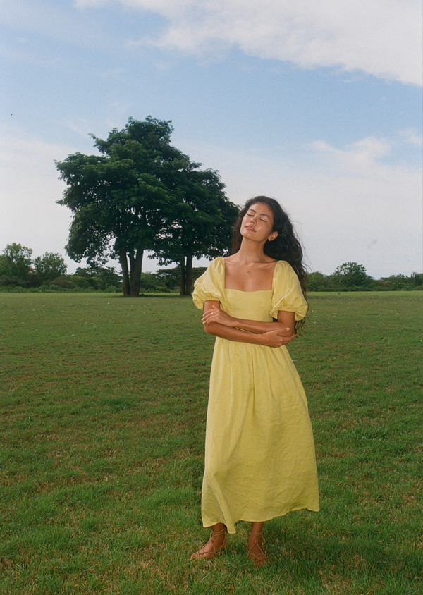 Sherlyn Midaxi Dress - Chartreuse Sherlyn Midaxi Dress - Chartreuse