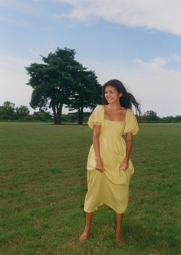 Sherlyn Midaxi Dress - Chartreuse Sherlyn Midaxi Dress - Chartreuse