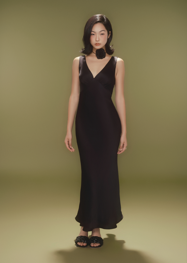 Gabbie Maxi Dress - Black