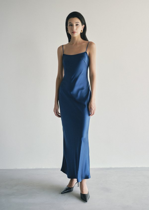 Yana Midaxi Dress - Cobalt