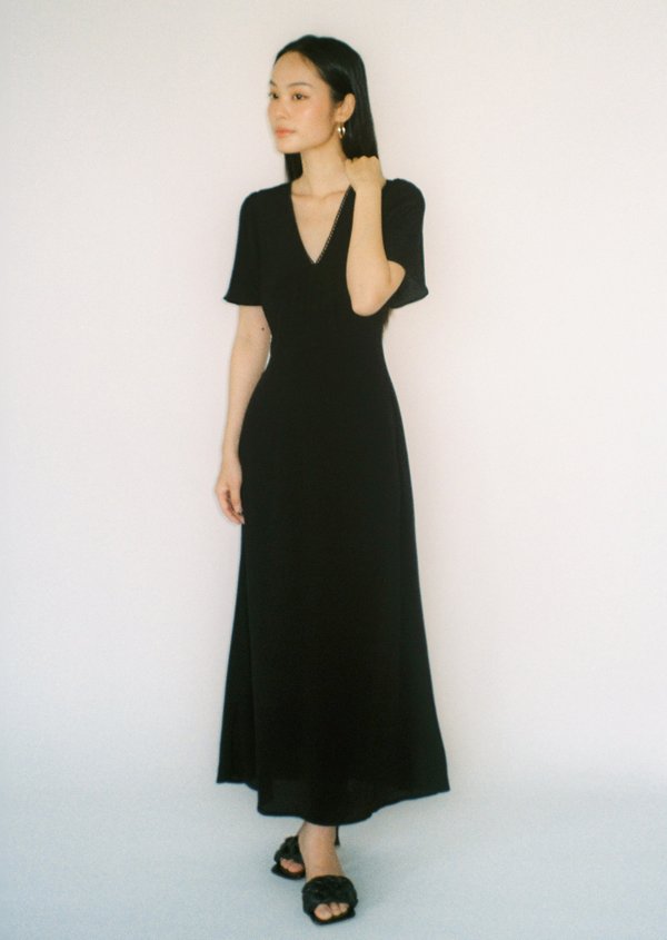 Dani Midaxi Dress - Black Dani Midaxi Dress - Black