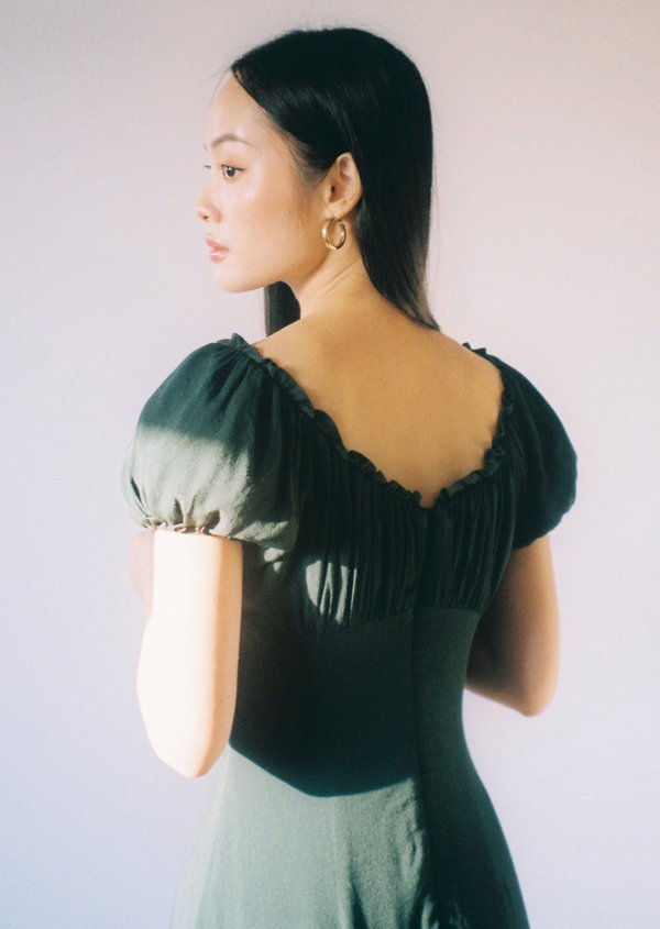 Patty Midi Dress - Emerald Green Patty Midi Dress - Emerald Green