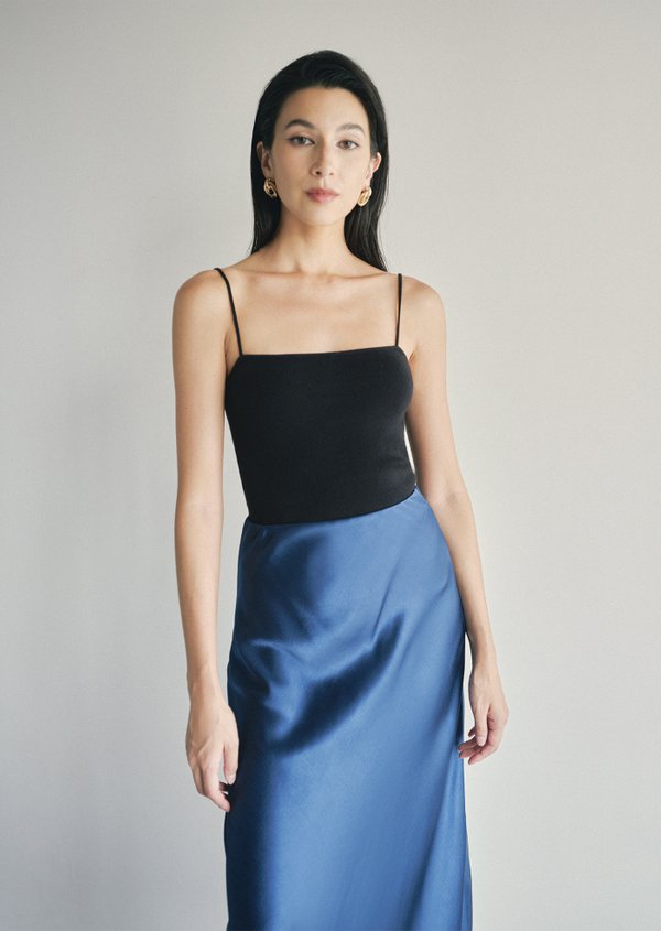 Naomi Midi Skirt - Cobalt Naomi Midi Skirt - Cobalt