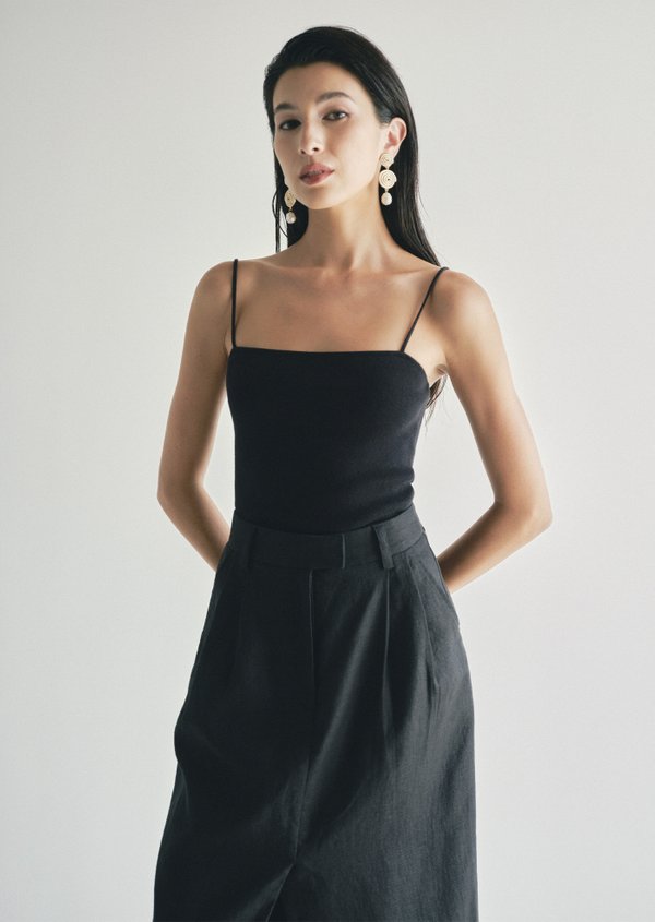 Jadey Midi Skirt - Black