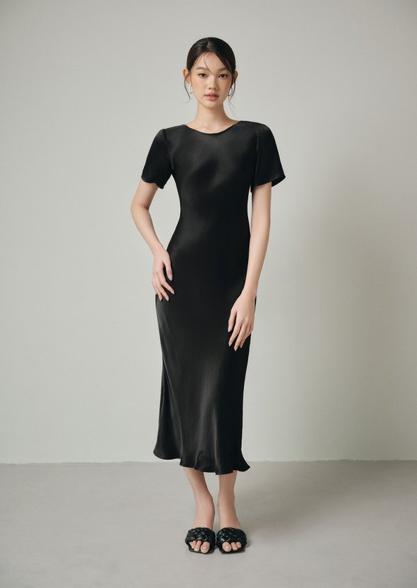 Petrina Midi Dress - Black Petrina Midi Dress - Black