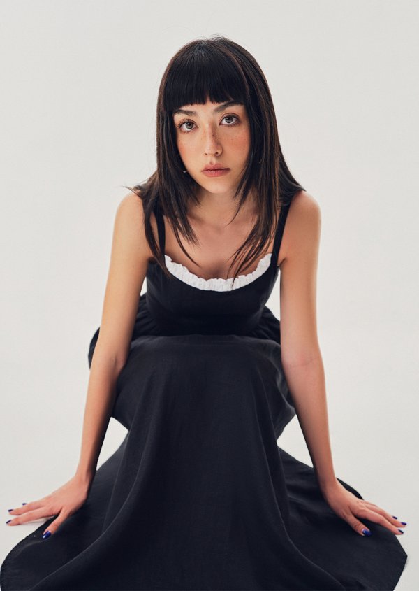 Nikita Midi Dress - Black Nikita Midi Dress - Black