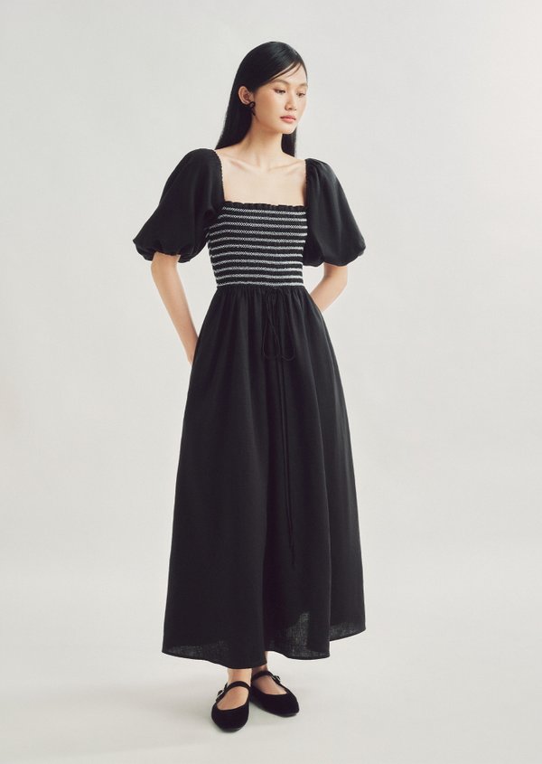 Anna Maxi Dress - Black