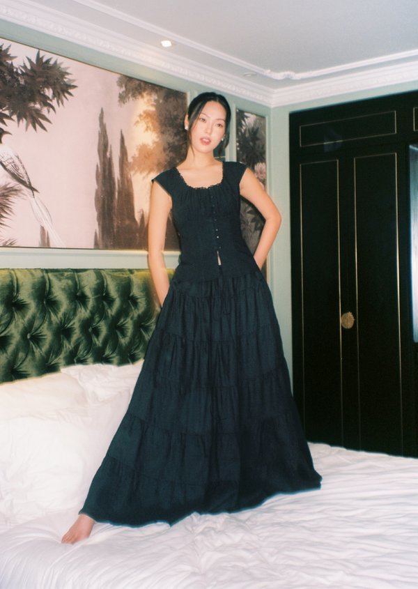 Beverly Maxi Skirt - Black Beverly Maxi Skirt - Black