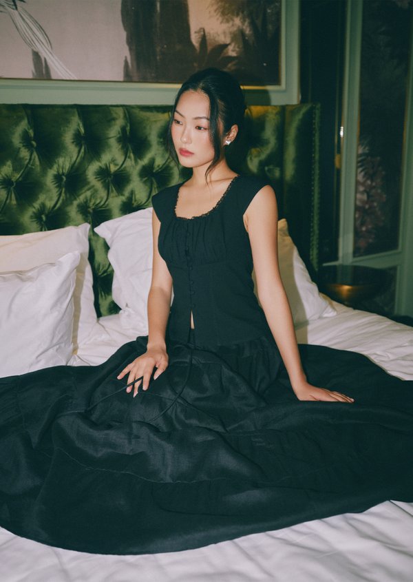 Beverly Maxi Skirt - Black Beverly Maxi Skirt - Black