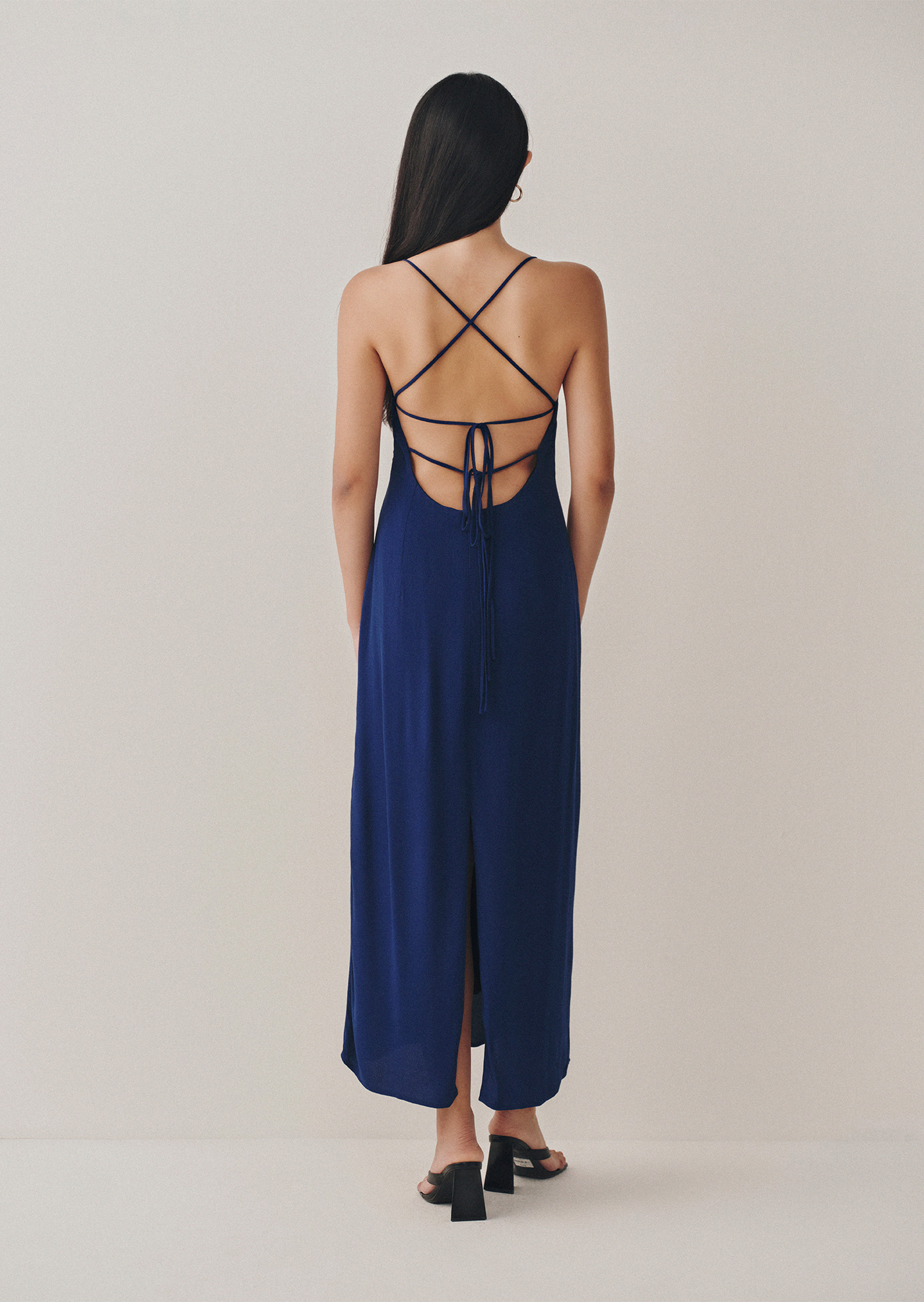 Leo Maxi Dress Emerald & Bronze