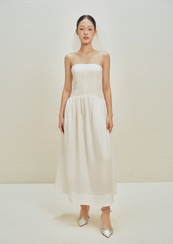 Tasha Maxi Dress - White