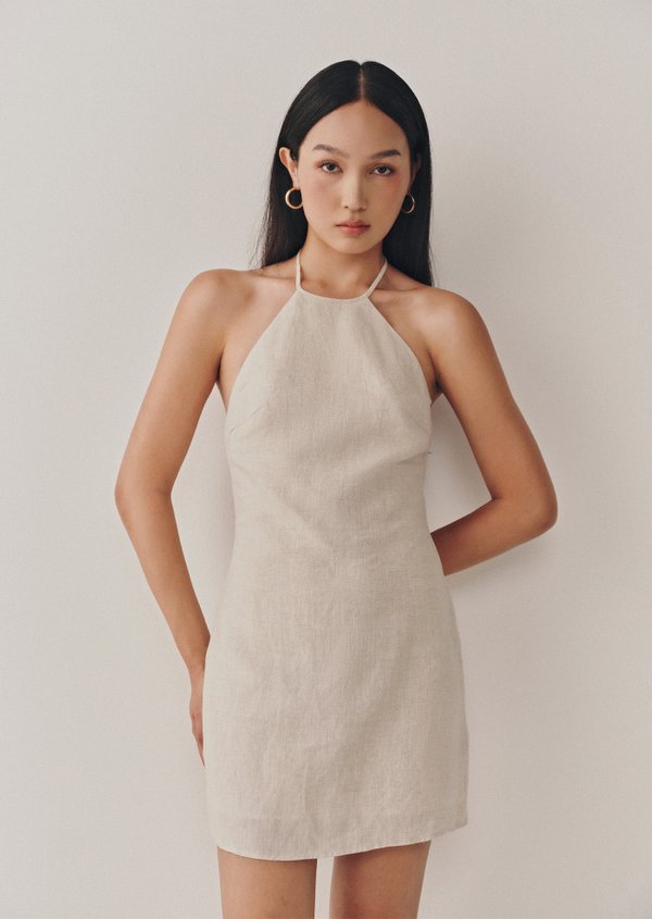 Willow Mini Dress - Sand Willow Mini Dress - Sand