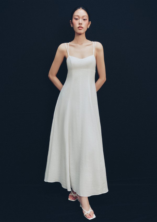 Malanie Maxi Dress - White Malanie Maxi Dress - White