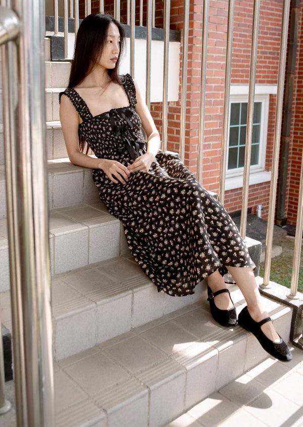 Bridgerton Midi Dress - May Flowers