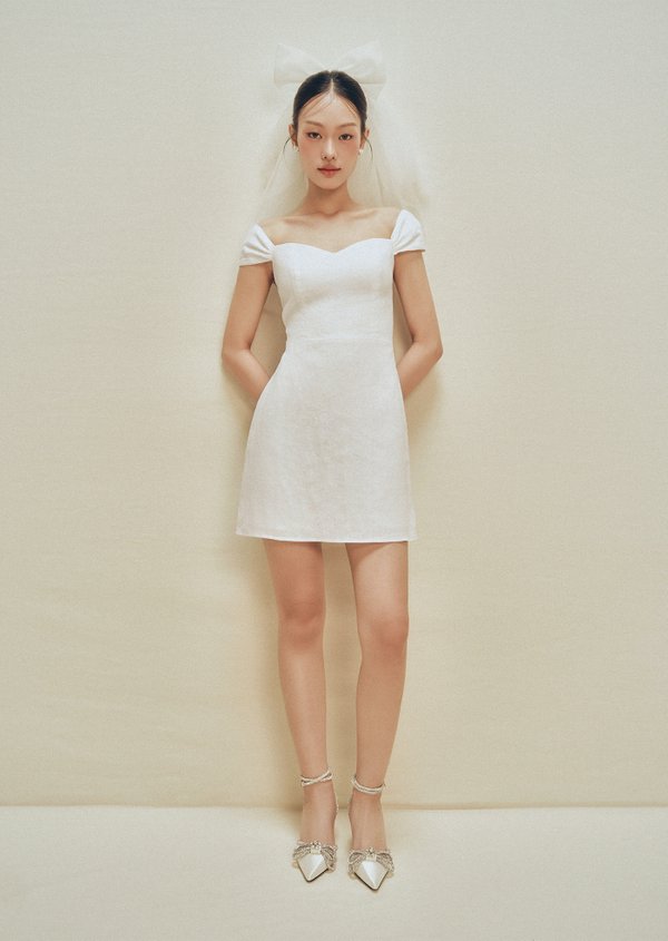 Joanne Mini Dress - White Joanne Mini Dress - White