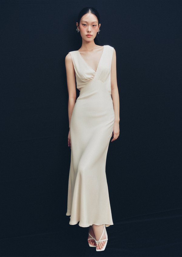 Tyler Maxi Dress - Champagne Tyler Maxi Dress - Champagne