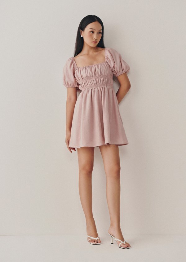 Kiara Mini Dress - Powder Kiara Mini Dress - Powder