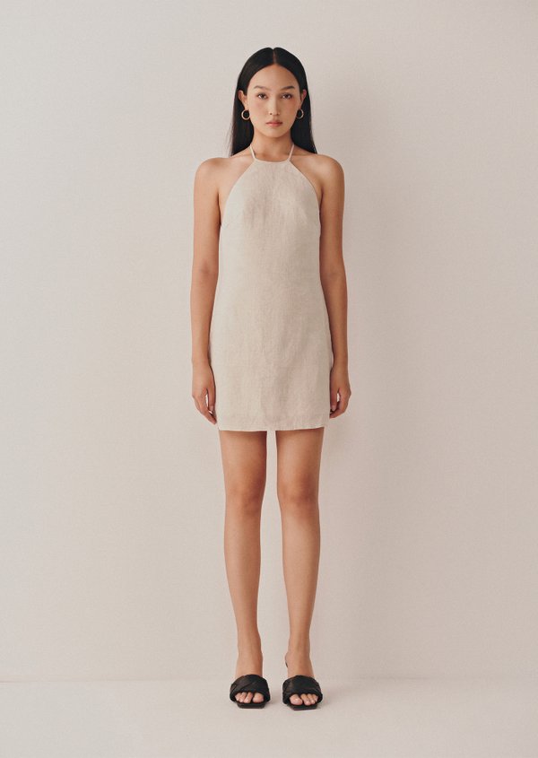 Willow Mini Dress - Sand Willow Mini Dress - Sand