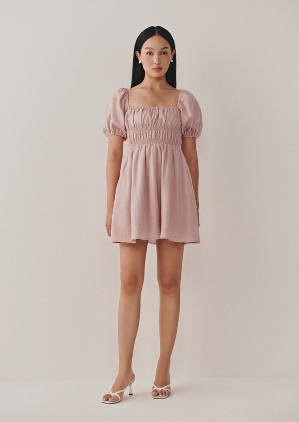 Kiara Mini Dress - Powder Kiara Mini Dress - Powder