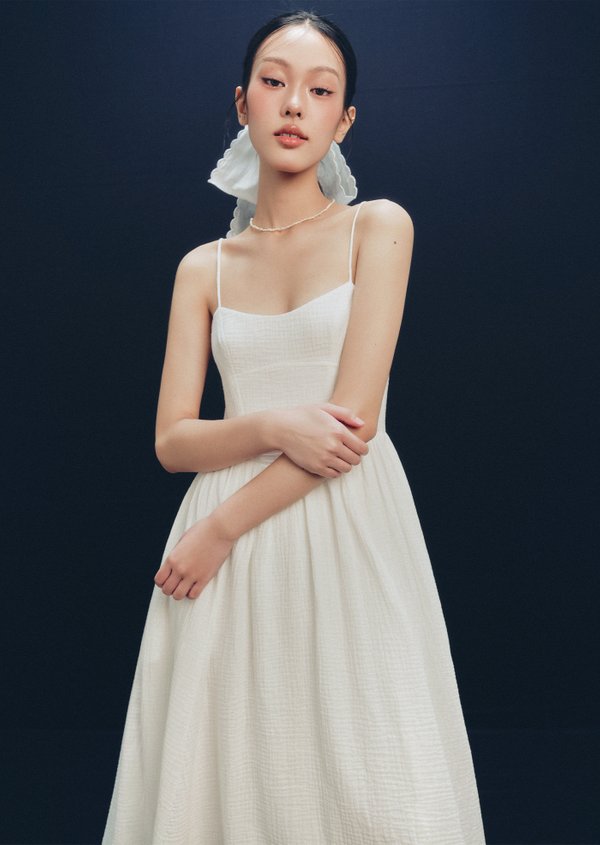 Ella Maxi Dress - White