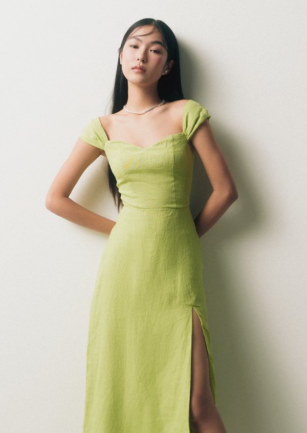 Joanne Midi Dress - Spear Mint Joanne Midi Dress - Spear Mint