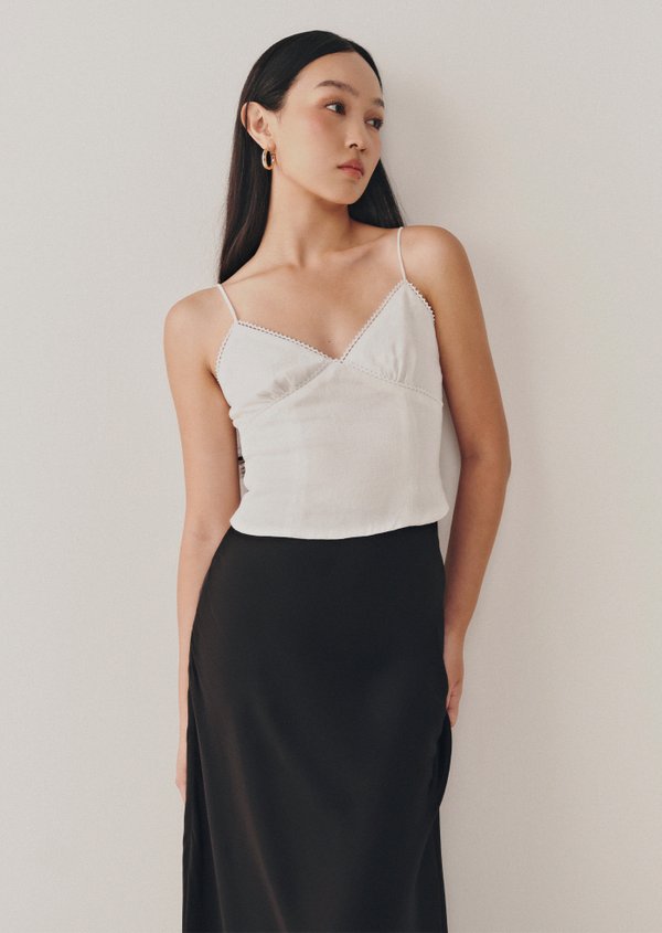 Trissie Top - White