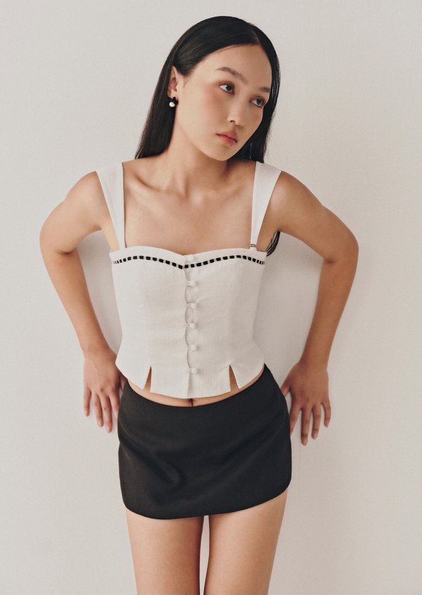Zenna Top - White Zenna Top - White