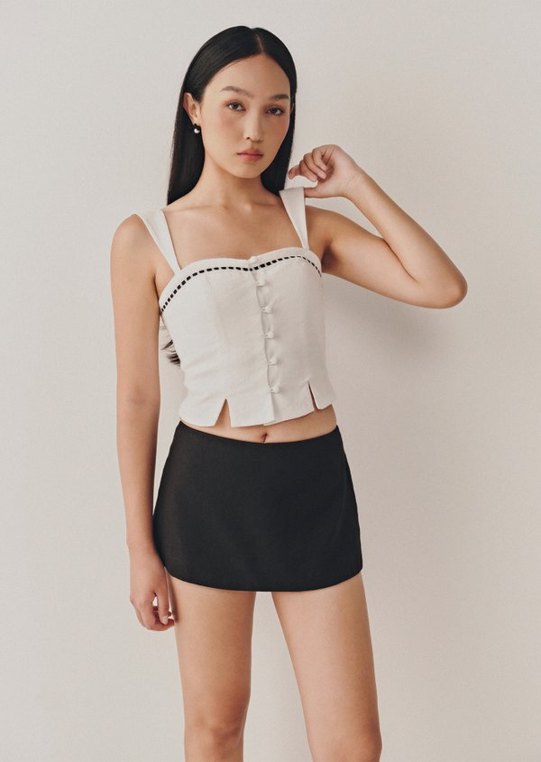 Zenna Top - White Zenna Top - White