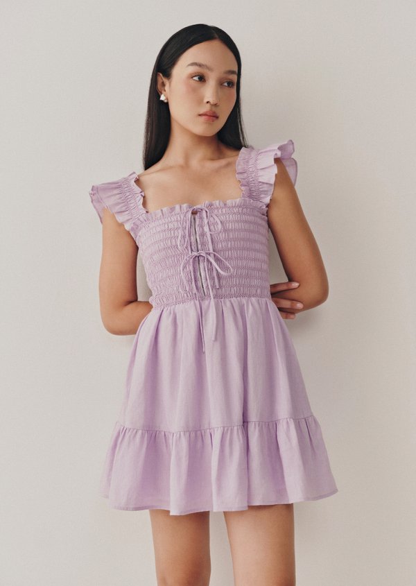 Hill Mini Dress - Lilac