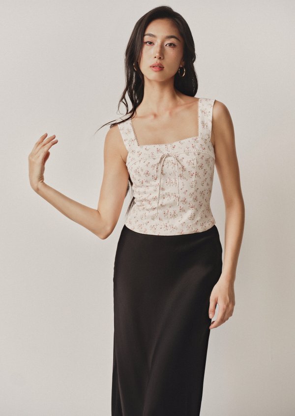 Karmen Top - Wild Prune in Daylight