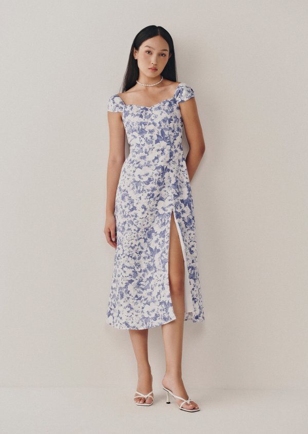 Joanne Midi Dress - Monet