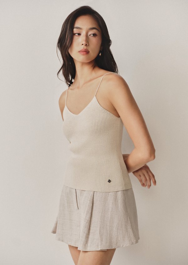 Miyu Tank Top - Ivory Miyu Tank Top - Ivory