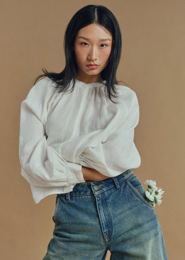 Sander Top - White Sander Top - White