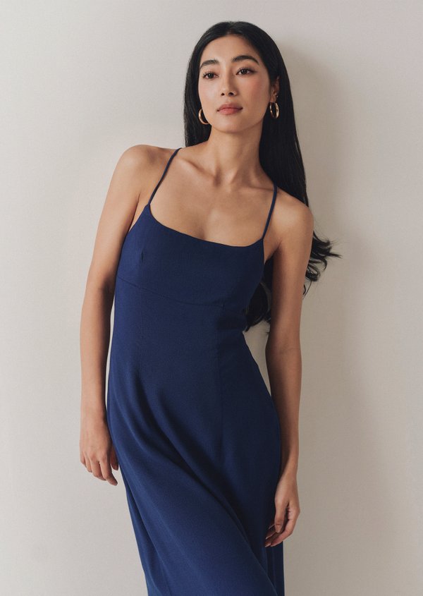 Leo Maxi Dress - Navy Leo Maxi Dress - Navy