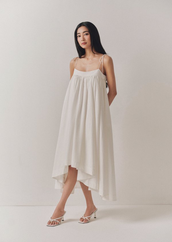 Aida Midi Dress - White Aida Midi Dress - White