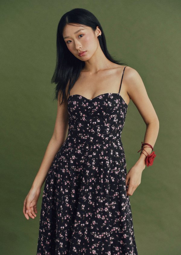 Renne Midi Dress - Midas