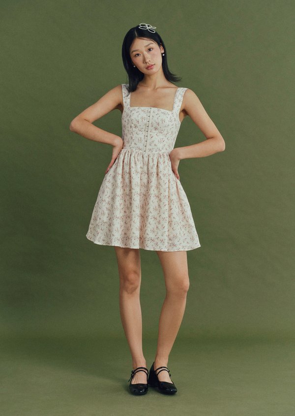 Julian Mini Dress - Wild Prune In Daylight