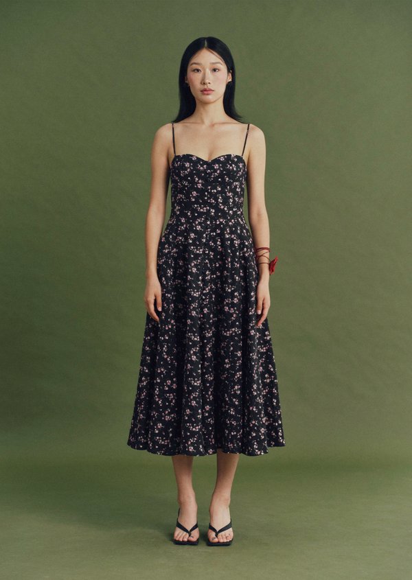 Renne Midi Dress - Midas