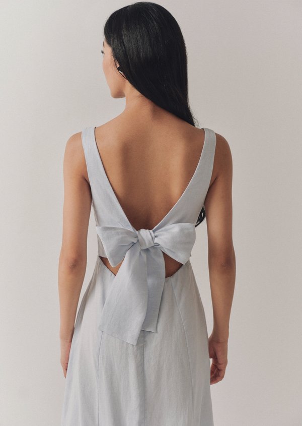 Esme Midaxi Dress - Baby Blue